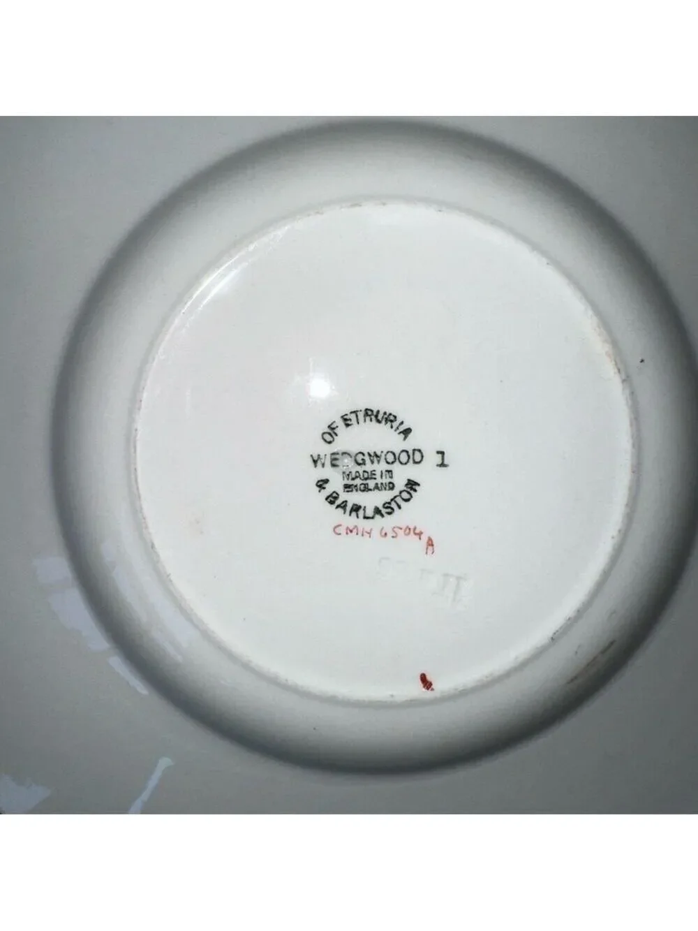 Vintage England Wedgwood of Etruria & Barlaston Floral Salad Plate CMH6504A Set